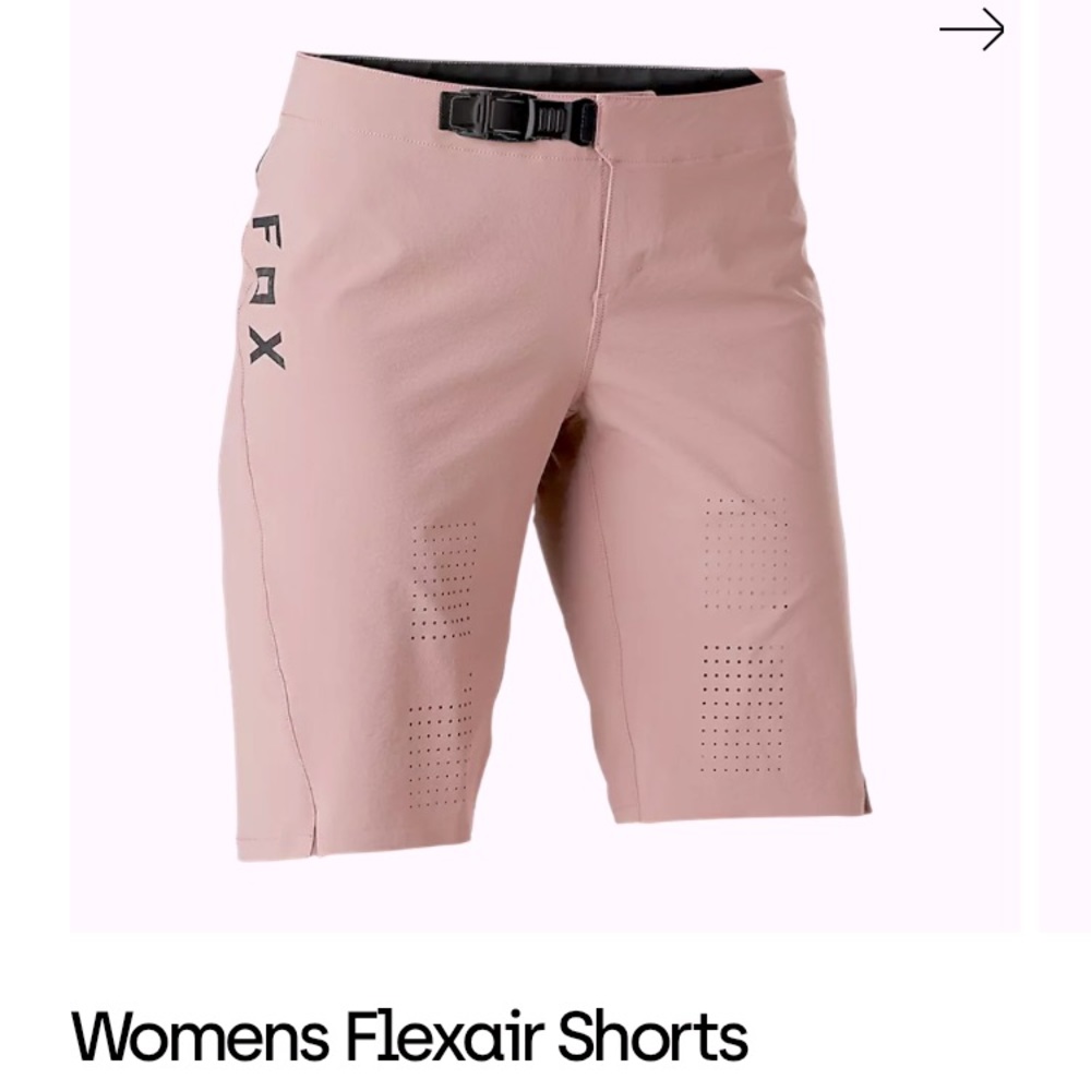 Women’s Fox mountain bike shorts